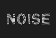 Adobe Illustrator Text Effect: Mastering the “Noise” Typography Trend Adobe Illustrator Text Effect by Gstudio Templates of Black and White Circular Lines on Blurry Titles