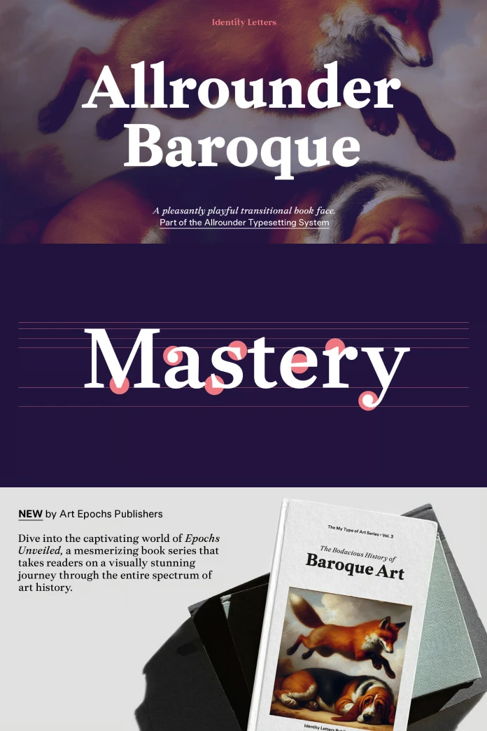 Allrounder Baroque Font Family by Identity Letters