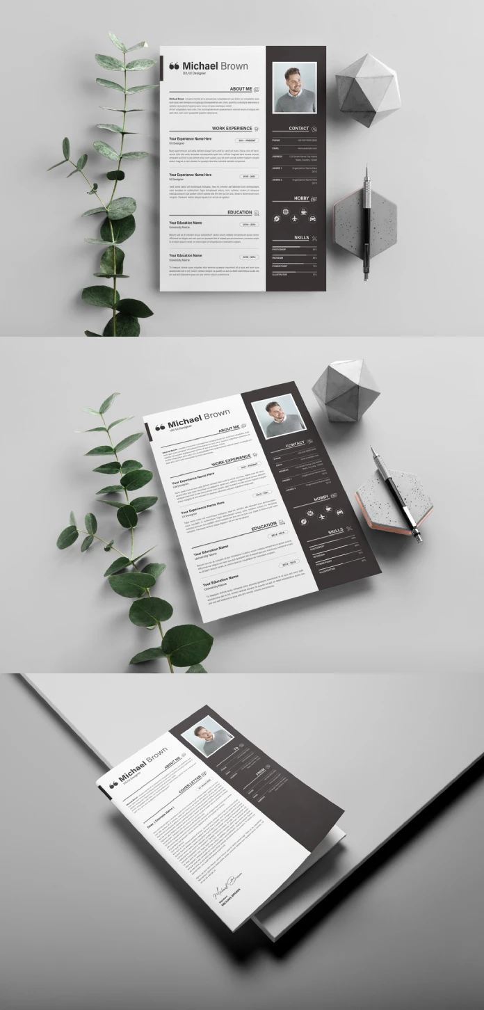 Cv On Indesign Creative InDesign Resume Template | Stand Out & Get Hired