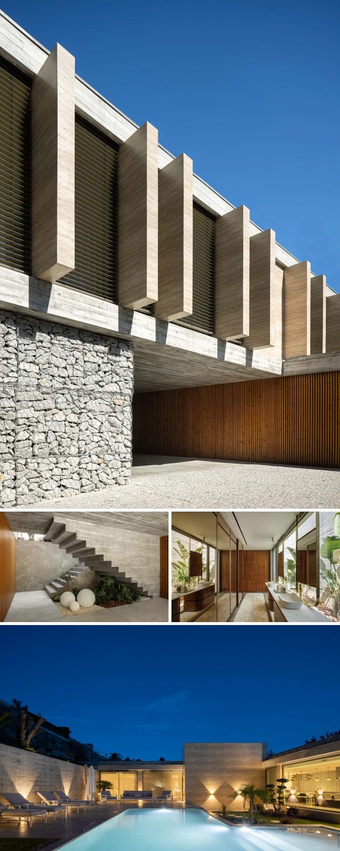 Habitação CL, a project by Portuguese studio Artequitectos, and photographed by Ivo Tavares.