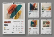 That 2026 Calendar Design? Here’s Your Shortcut to Stunning. Adobe InDesign Wall Calendar 2026 Template in A3 by ResumeInventor