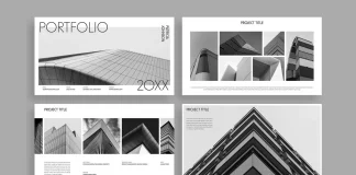 Your Best Portfolio Presentation is a Template Away: Craft a Masterpiece Quickly Architecture Portfolio Presentation Template by bourjart for Adobe InDesign
