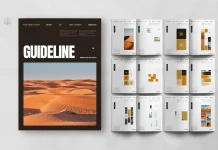 Mastering Identity With PixWork’s Brand Guidelines Brochure Template for Adobe InDesign Brand guidelines brochure template by PixWork for Adobe InDesign
