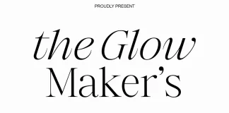 The Glow Maker's Serif Font Family by Positive Type Foundry