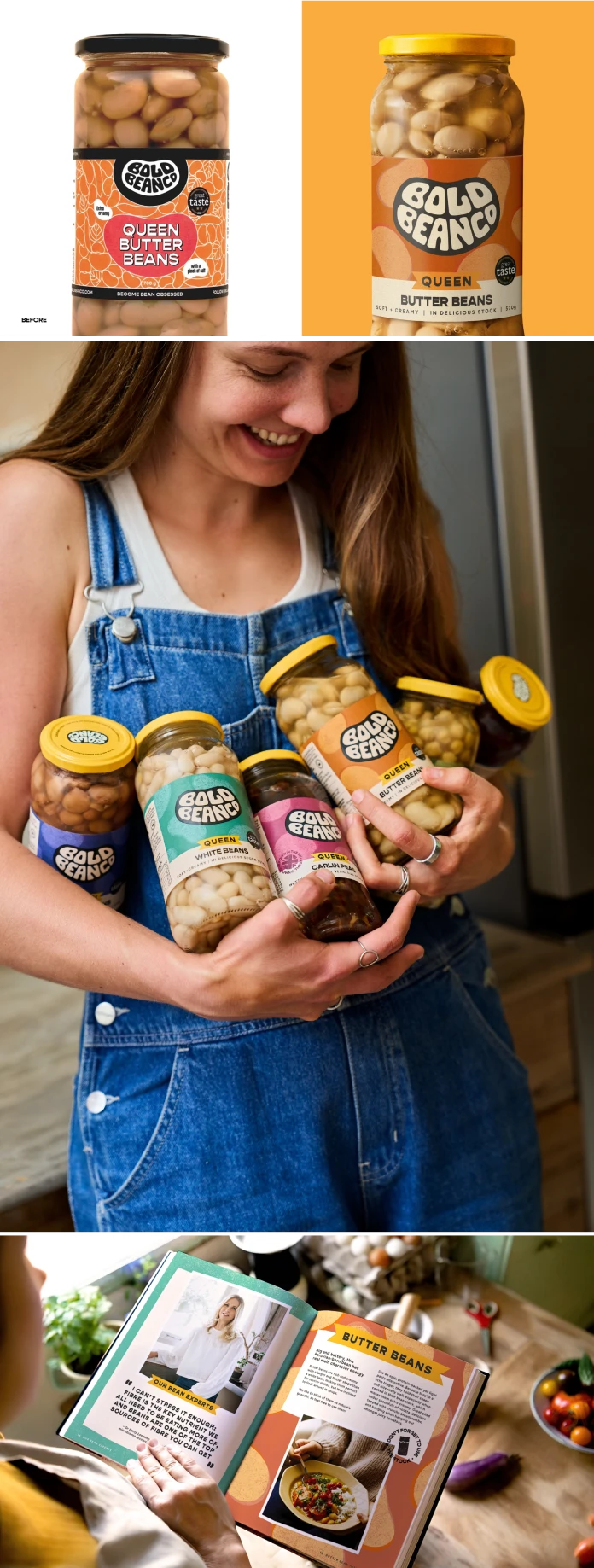 White Bear Created a Bold New Packaging Design for Bold Bean Co.