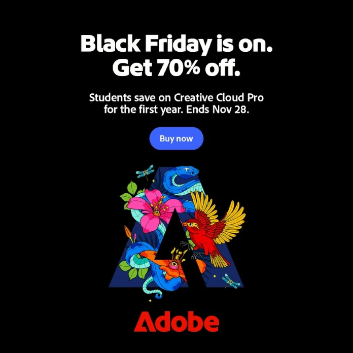 Get 70% Off Creative Cloud Pro for StudentsTeachers
