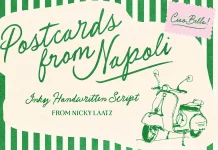 Postcards from Napoli Font Family by Nicky Laatz Postcards from Napoli Font Family by Nicky Laatz