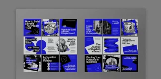 High-Converting Sales Business Instagram Carousel Template by Graphicook Studio