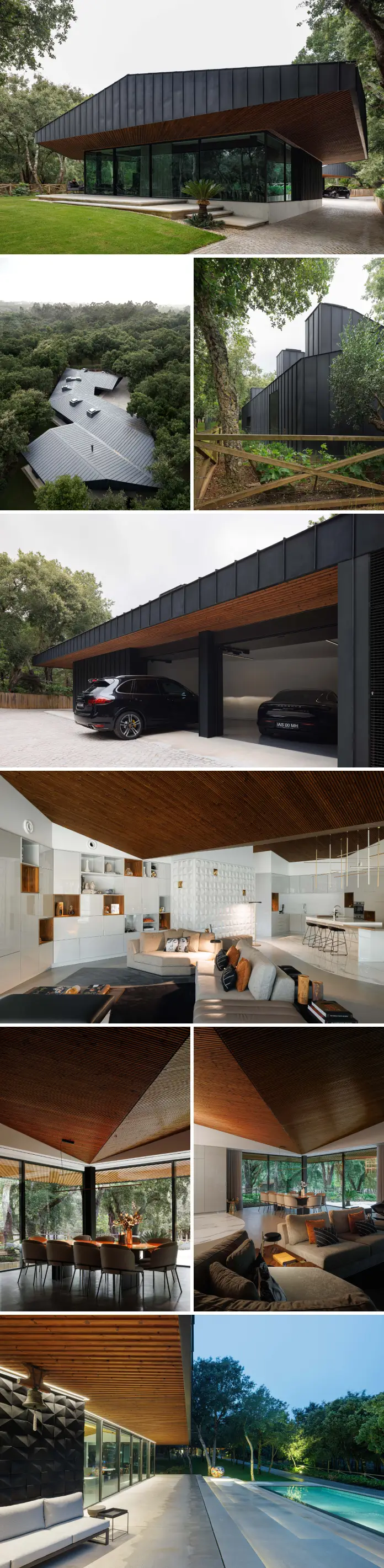 CC House – Quinta dos Carvalhos, by inception architects studio, recently photographed by Ivo Tavares