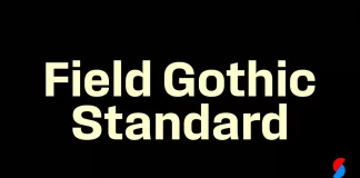 Field Gothic Standard Font Family by Signal Type Foundry Field Gothic Standard Font Family by Signal Type Foundry