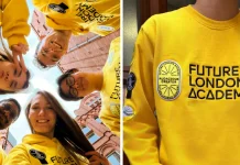 The Future London Academy Hoodie Reinvents University Merch With DIY Patches Future London Academy Hoodie