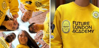 The Future London Academy Hoodie Reinvents University Merch With DIY Patches Future London Academy Hoodie