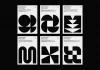 Over 100 Geometric Logo Marks as Editable Vector Graphics by Nowshinz Shoma