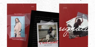 Tape Overlay Instagram Post Templates That Actually Make Brands Look Like They Have a Creative Director 9 tape overlay social media Instagram post templates in 1080 x 1350 px.