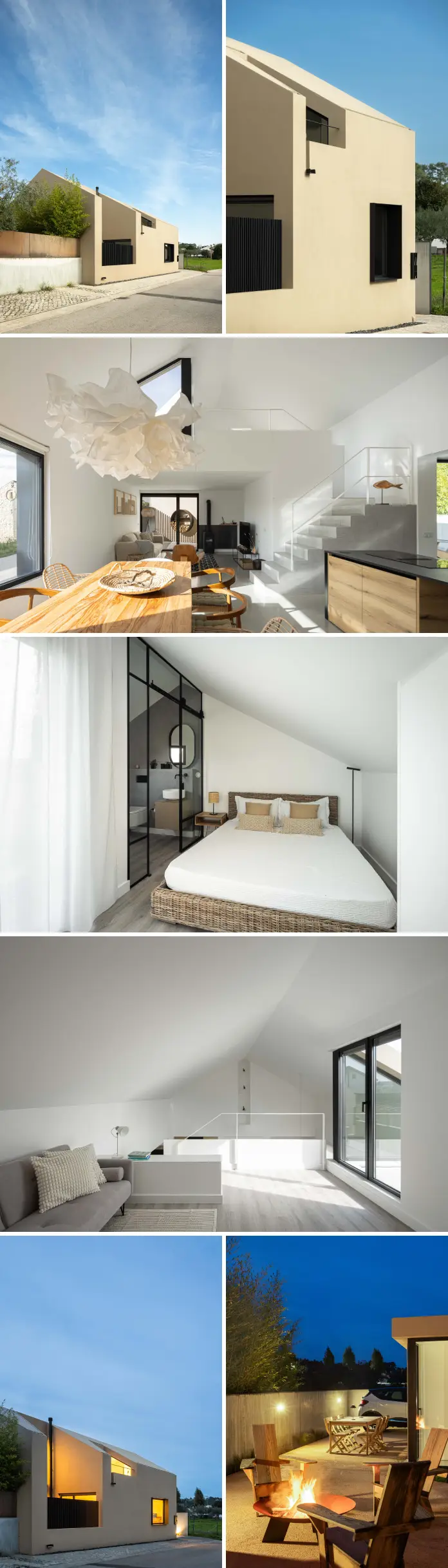 Casinha da Melroeira, a project by architect Filipe Saraiva, photographed by Ivo Tavares.