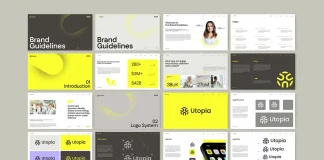 Create professional brand style guidelines with a customizable InDesign template.
