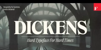 Dickens Font Family by Fenotype Dickens font family by Fenotype