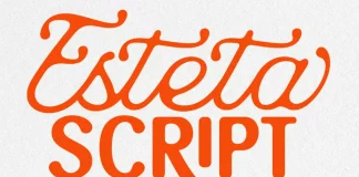 Esteta Script Font Duo by Letter Fresh Studio Esteta Script Font Duo by Letter Fresh Studio