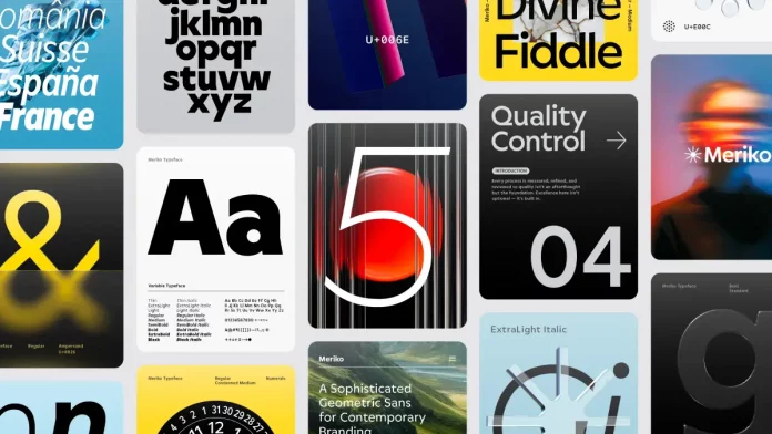 Meriko Font Family by Juri Zaech