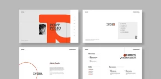 Portfolio Presentation Template: ContestDesign’s Minimalist Adobe Illustrator Kit for Professional Branding Minimalist Portfolio Presentation Template by ContestDesign for Adobe Illustrator.
