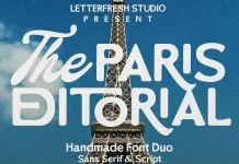 The Paris Editorial Font Duo by Letter Fresh The Paris Editorial Font Duo by Letter Fresh