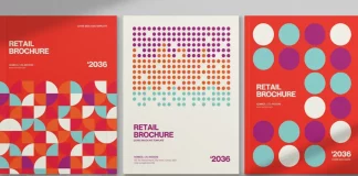 Swiss Style Graphic Design Has Shaped Every Screen, Sign, and Brand You See Today A Brochure Cover Template for Adobe InDesign in a Minimalist Swiss Graphic Design-Inspired Style for Company Profile Annual Reports in US Letter Size.
