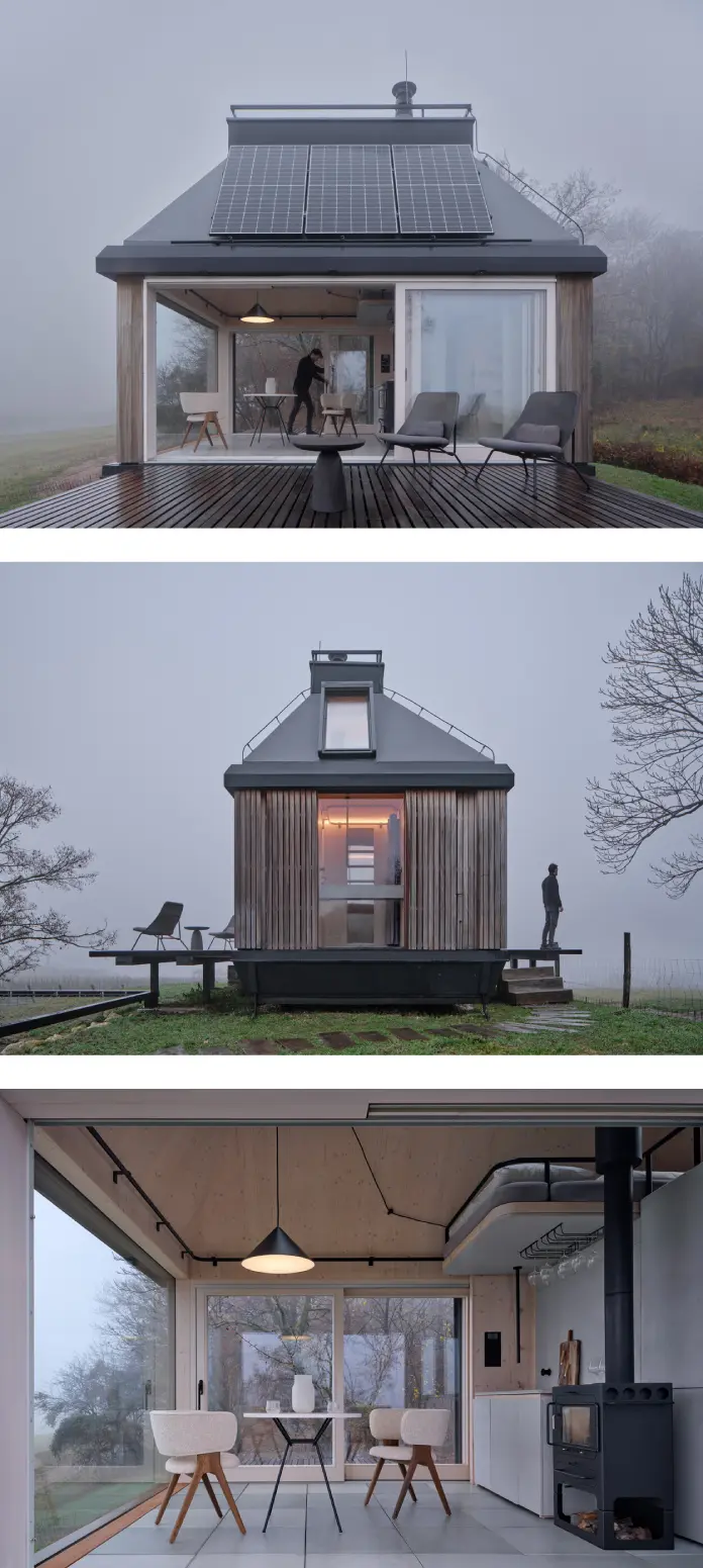 Cabin Devín by Ark-Shelter