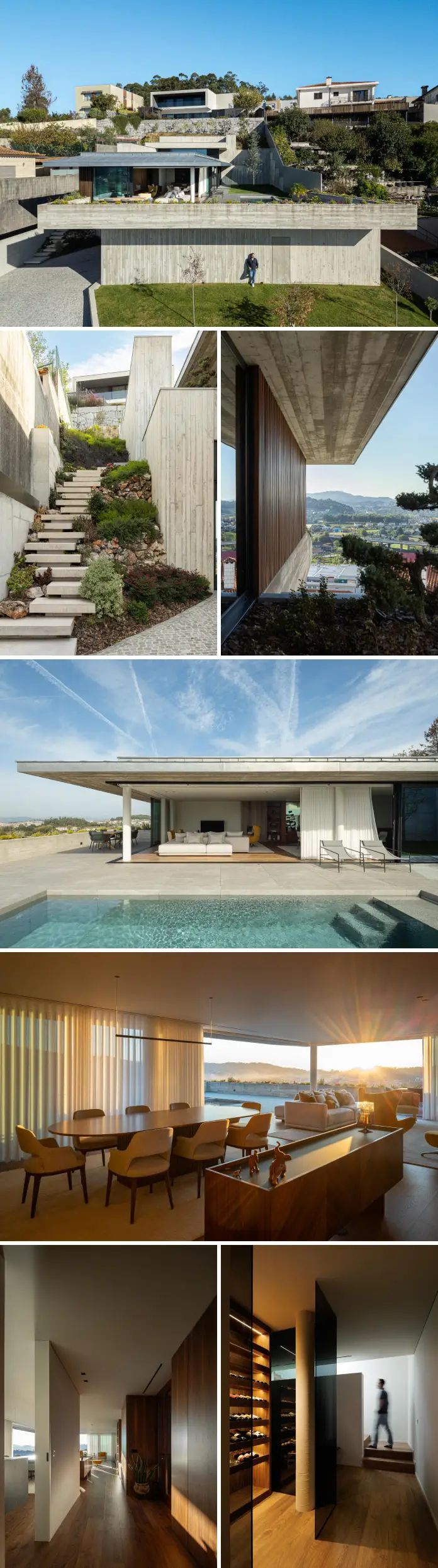 Casa A, a project by L2C Arquitetura, photographed by Ivo Tavares.
