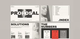 This Business Proposal Presentation Template Gives Agencies a Real Competitive Edge Download a business proposal presentation template by E-Type for use in Adobe InDesign.