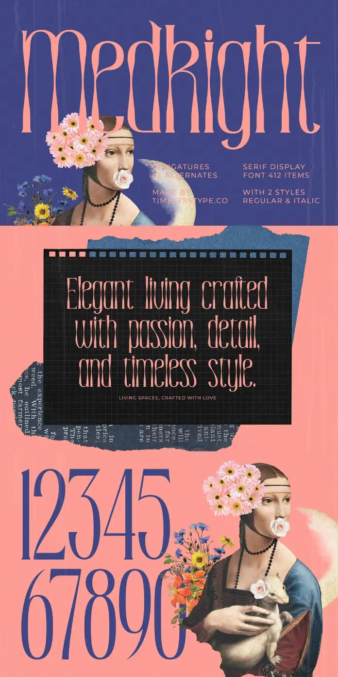 Medkight Font by timelesstype.co