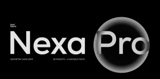 Nexa Pro font family by Fontfabric: The Geometric Sans-Serif That Designers Have Been Waiting For Nexa Pro font family by Fontfabric
