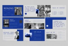 Download this Adobe Illustrator Company Profile Presentation Template by Guuver.