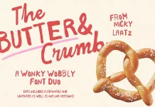 Butter and Crumb Font Duo by Nicky Laatz Butter And Crumb Font Duo by Nicky Laatz