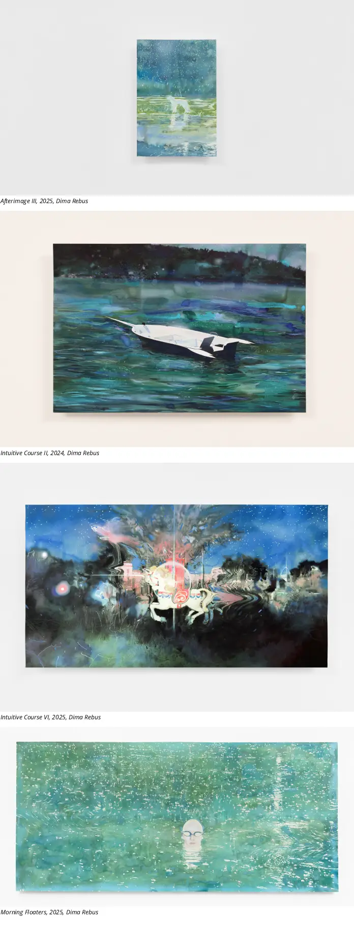 Paintings by Artist Dima Rebus