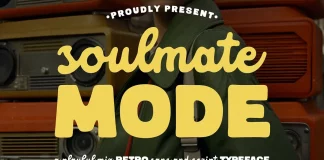 Soulmate Mode Font Duo by Mahesans Co.