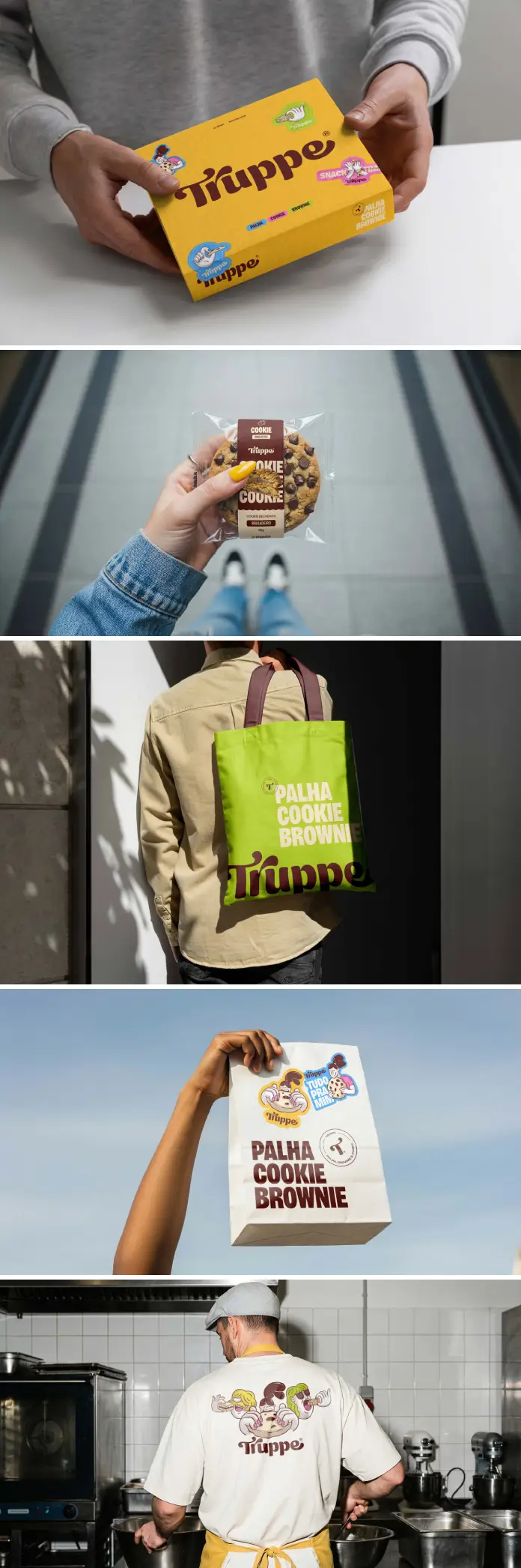 Truppe rebranding project by Felipe Corrêa Holman.