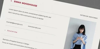 This Professional Resume Template Proves Clean Design Still Wins A professional resume template with an organized structure for Adobe Illustrator in A4 and US Letter.