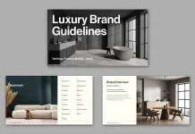 Adobe InDesign Brand Guidelines Presentation Layout by Tom Sarraipo