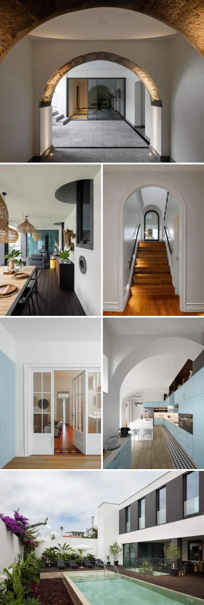 Azorean house renovation by Atelier d’arquitectura Lopes da Costa.