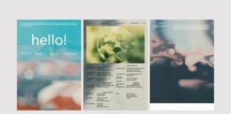 Download a colorful resume and portfolio layout as an Adobe InDesign template, designed by The Royal Studio.