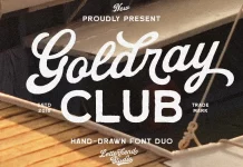 Goldray Club Retro Font Duo by Letterhend Studio Goldray Club Retro Font Duo by Letterhend Studio