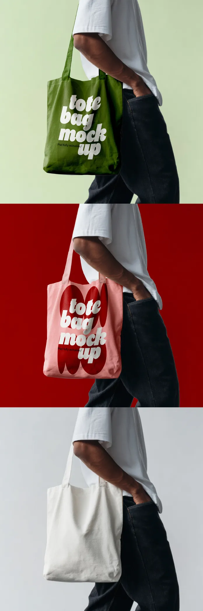 High-res Photoshop Tote Bag Mockup by mego-studio.