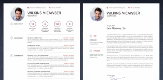 Job Application Template Set for Adobe InDesign: Resume, Cover Letter, Portfolio & References in One Uniform Design Download a full set of job application templates, including a resume, cover letter, portfolio, and references, as a uniform Adobe InDesign layout in US Letter and A4.
