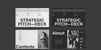 Pitch Deck Presentation Design Template for Adobe InDesign That Actually Works Under Pressure Download a pitch deck presentation design template as an Adobe InDesign layout, created by RedGiant.
