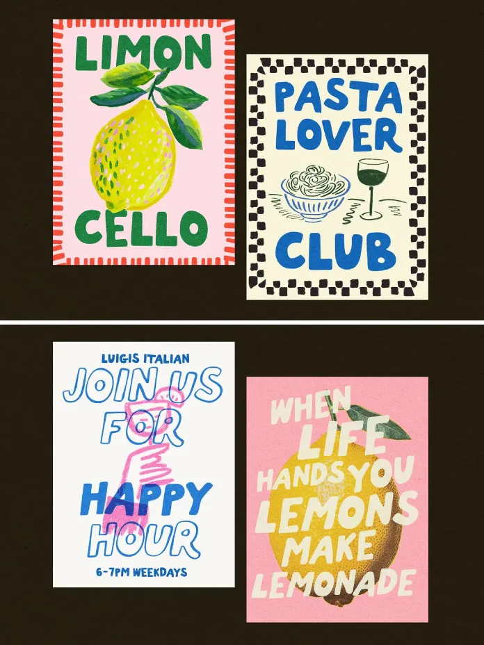 The Pizza Club font family is a hand-drawn vintage typeface from Nicky Laatz.