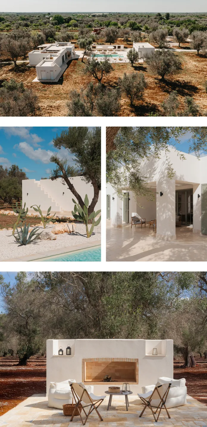 Villa Normanni is a Mediterranean retreat in the olive groves by Urban Interior.
