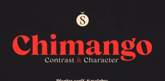 Chimango font family by Sudtipos