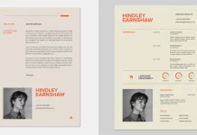 Adobe InDesign Resume Template Review: Is GraphyPix’s A4 Cover Letter Set Worth Your Time? A clean Adobe InDesign resume template with a cover letter in A4 by GraphyPix.