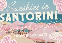 Santorini Sunshine fonts by Nicky Laatz.