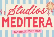 Studios Meditera Font Duo by The Native Saint Club